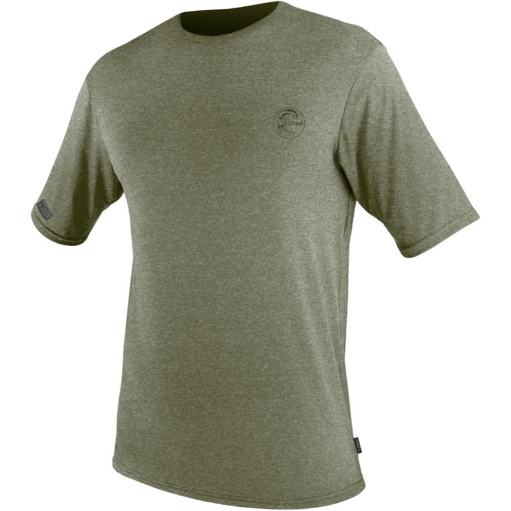 2026 O'Neill Da Uomo Trvlr Hybrid Camicia Da Sole Con Stampa A Maniche Corte 5721 - Chimera